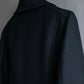 "ALBERTA FERRETTI" Large button shaped flare silhouette soutien collar coat