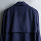 "DIOR" Double gun flap belted chester field coat