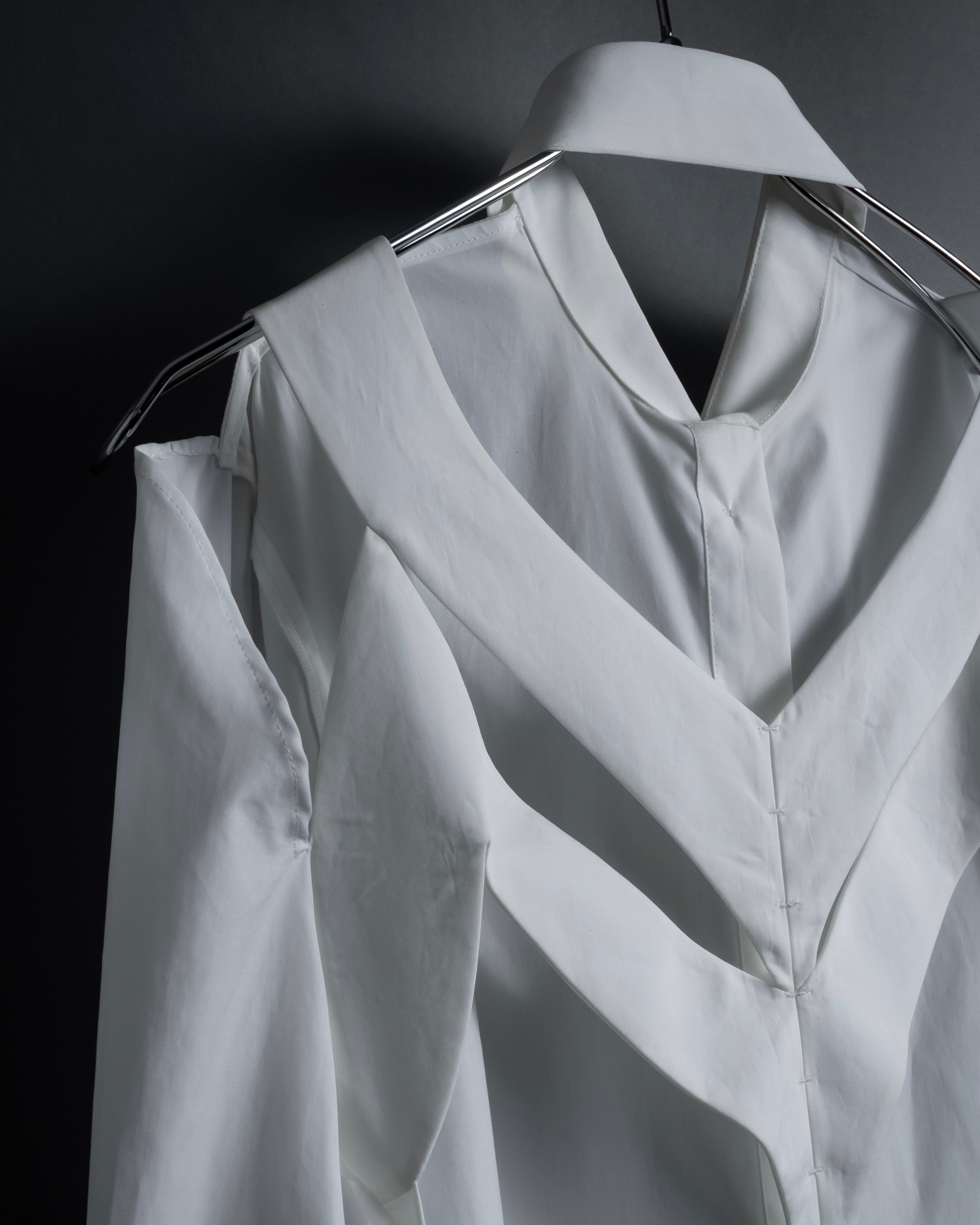 "MAISON MARGIELA" 18AW Constructive cutting details shirt