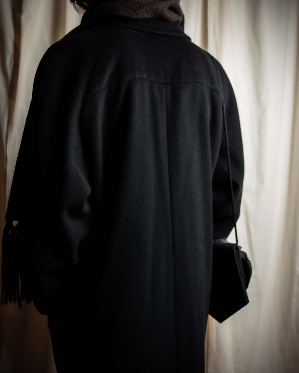 "Chloe" Peak lapel classically tailored chester coat