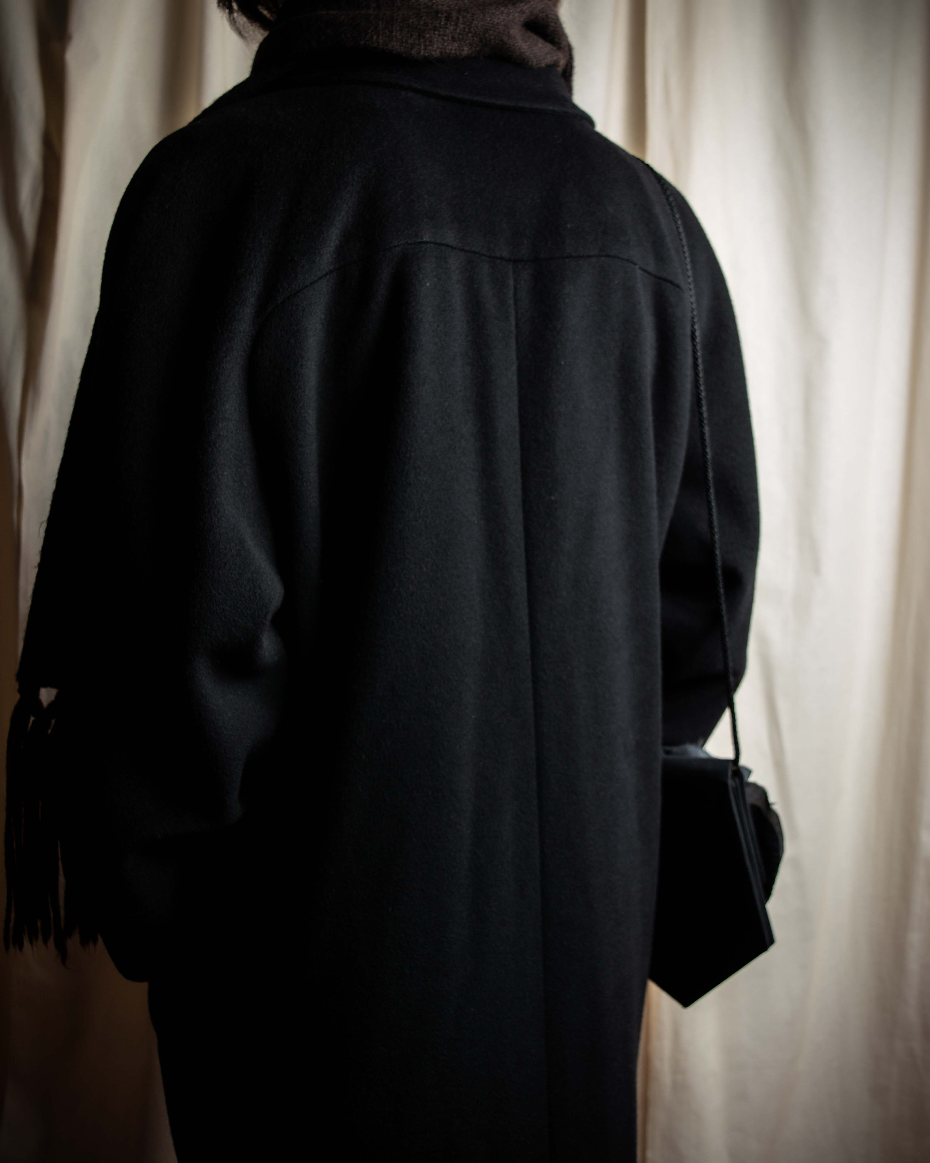 "Chloe" Peak lapel classically tailored chester coat