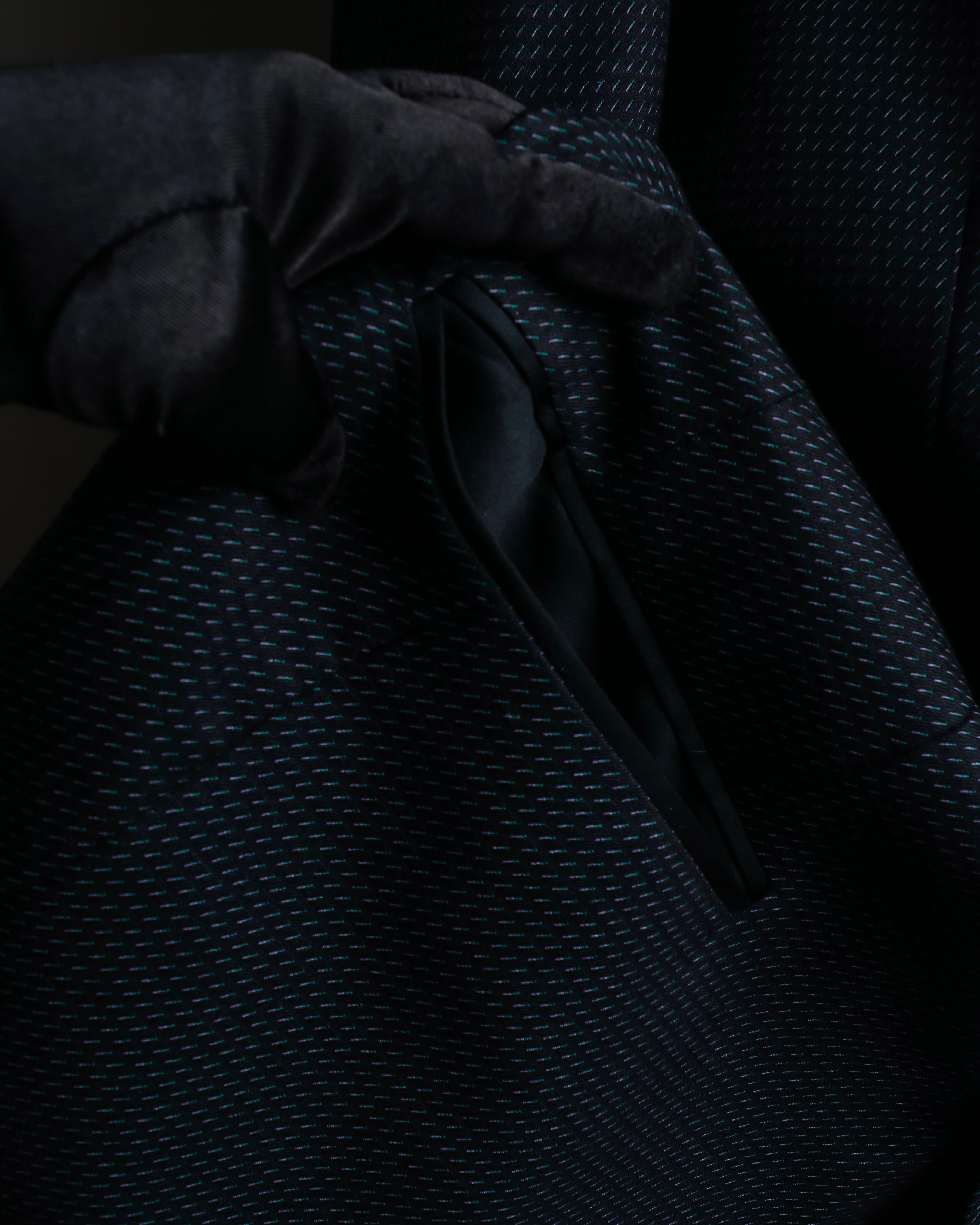 Vintage lapel design tailored jacket