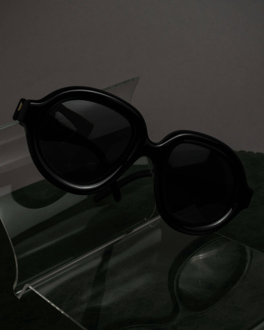 "LOEWE" Thick rim oval frame sunglasses