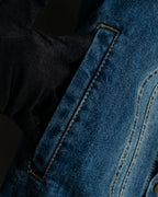 "NUMBER (N)INE" Vintage washed denim jacket