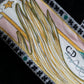 "Christian Dior" Romantic motif design silk twill Mitzah scarf