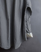 "BURBERRY" Pinstripe cleric design shirt