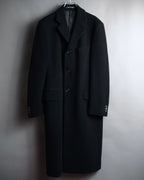 "FENDI" 00’s virgin wool chesterfield coat