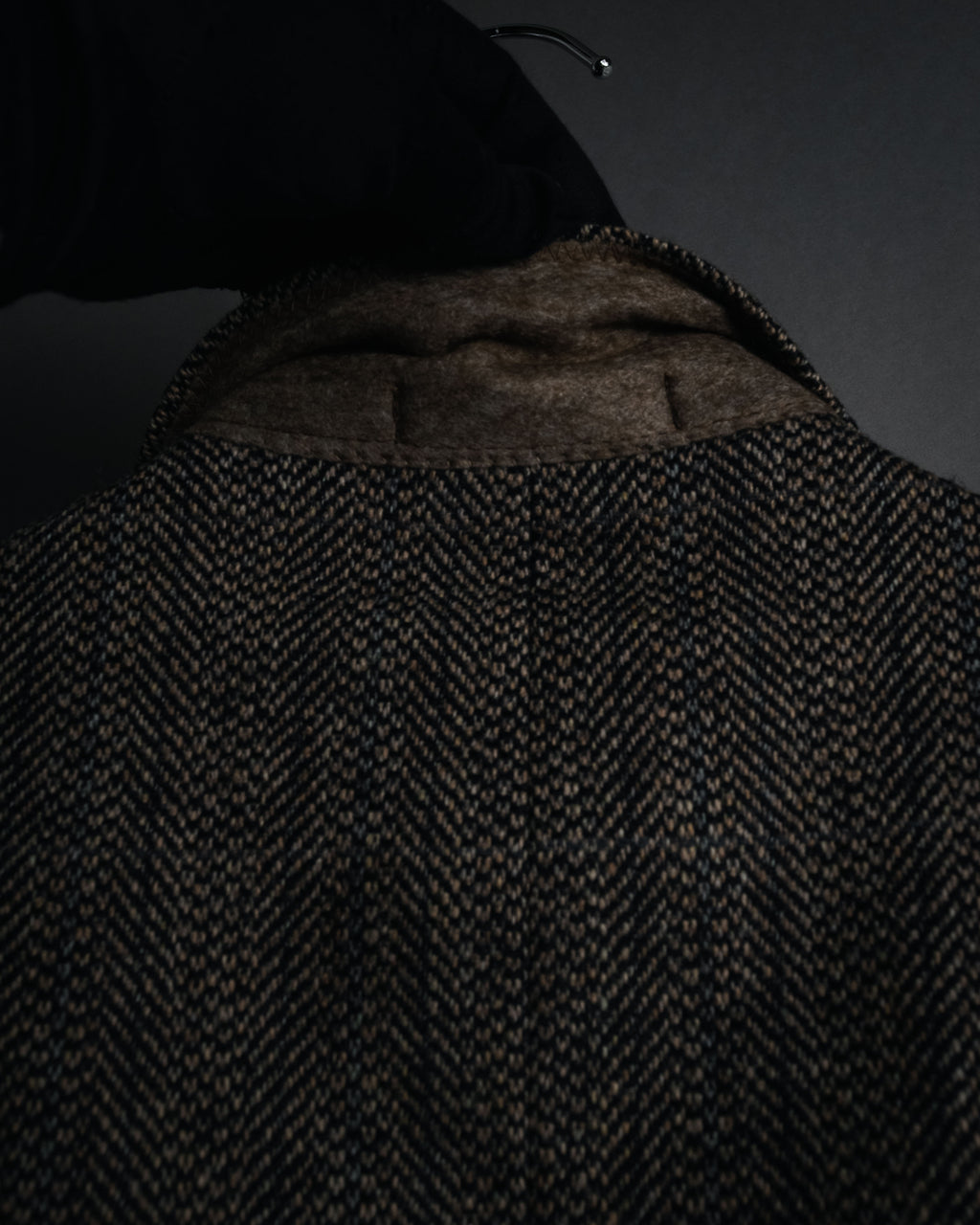 "Burberrys" 90’s Herringbone tweed wool suit set