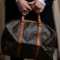 "LOUIS VUITTON" Sac souvre 35 monogram leather bag