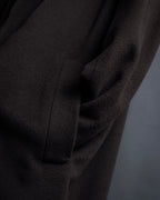 "Vintage 100% pure cashmere long chester coat"