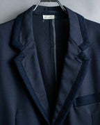"COMME des GARCONS HOMME DEUX" Different material tailored jacket