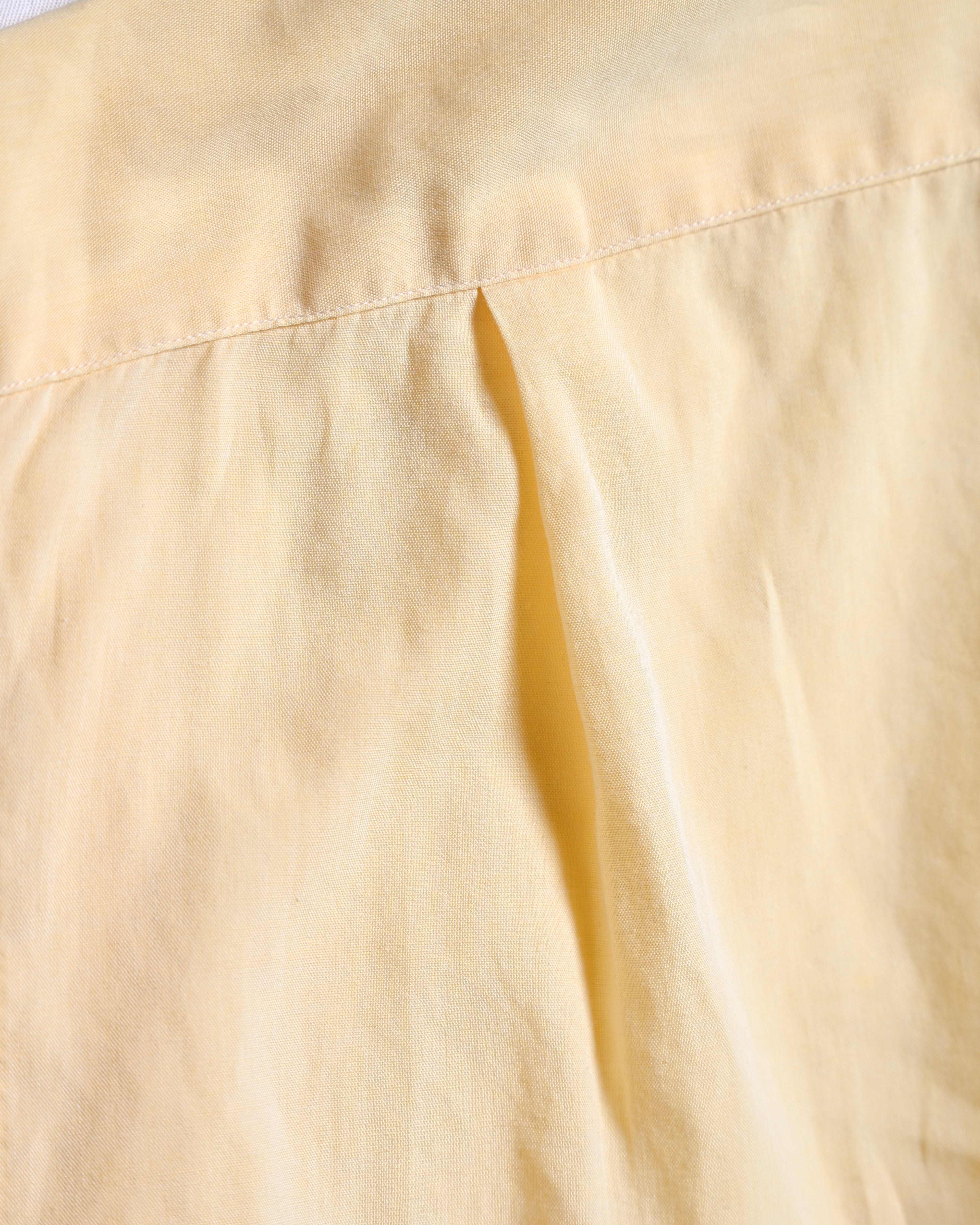POLO Ralph Lauren/ “PHILIP” Relax Sized Cotton Shirt Yellow