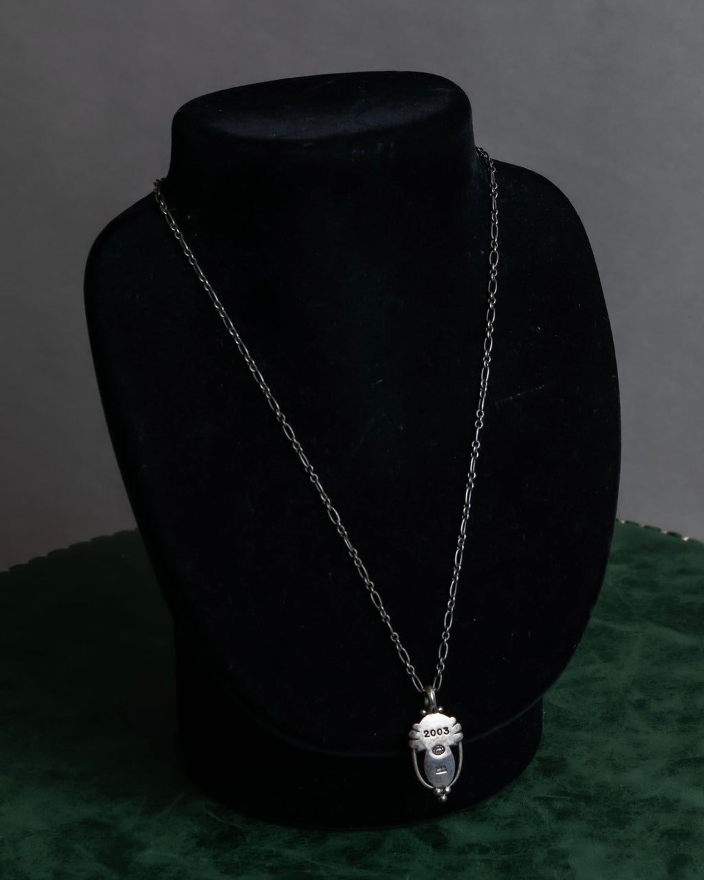 "GEORG JENSEN" 2003 year top design silver necklace