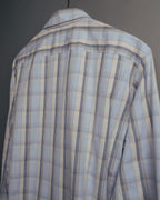 “VIKTOR & ROLF Monsieur” 00’s-10’s checked cotton dress shirt