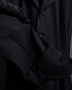 "tricot COMME des GARCONS" 90's Tailored collar belted long dress