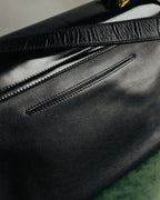 -SPECIAL- “BALENCIAGA” 2013-17 Le dix mixed leather shoulder bag
