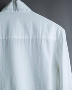 "Bruno Pieters." 2-way collar design stand-up collar dress shirt