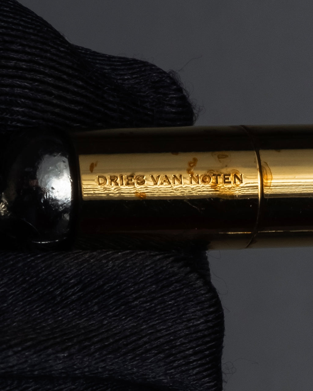 "DRIES VAN NOTTEN" 2022's Double crystal detail magnetic choker