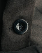 "Jean Paul GAULTIER" 80's-90's Avant-garde sleeveless long gilet coat