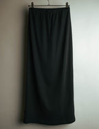 "Y's" Minimal black maxi skirt