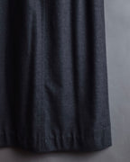 "HERMES" Margiela period semi-flared wool skirt