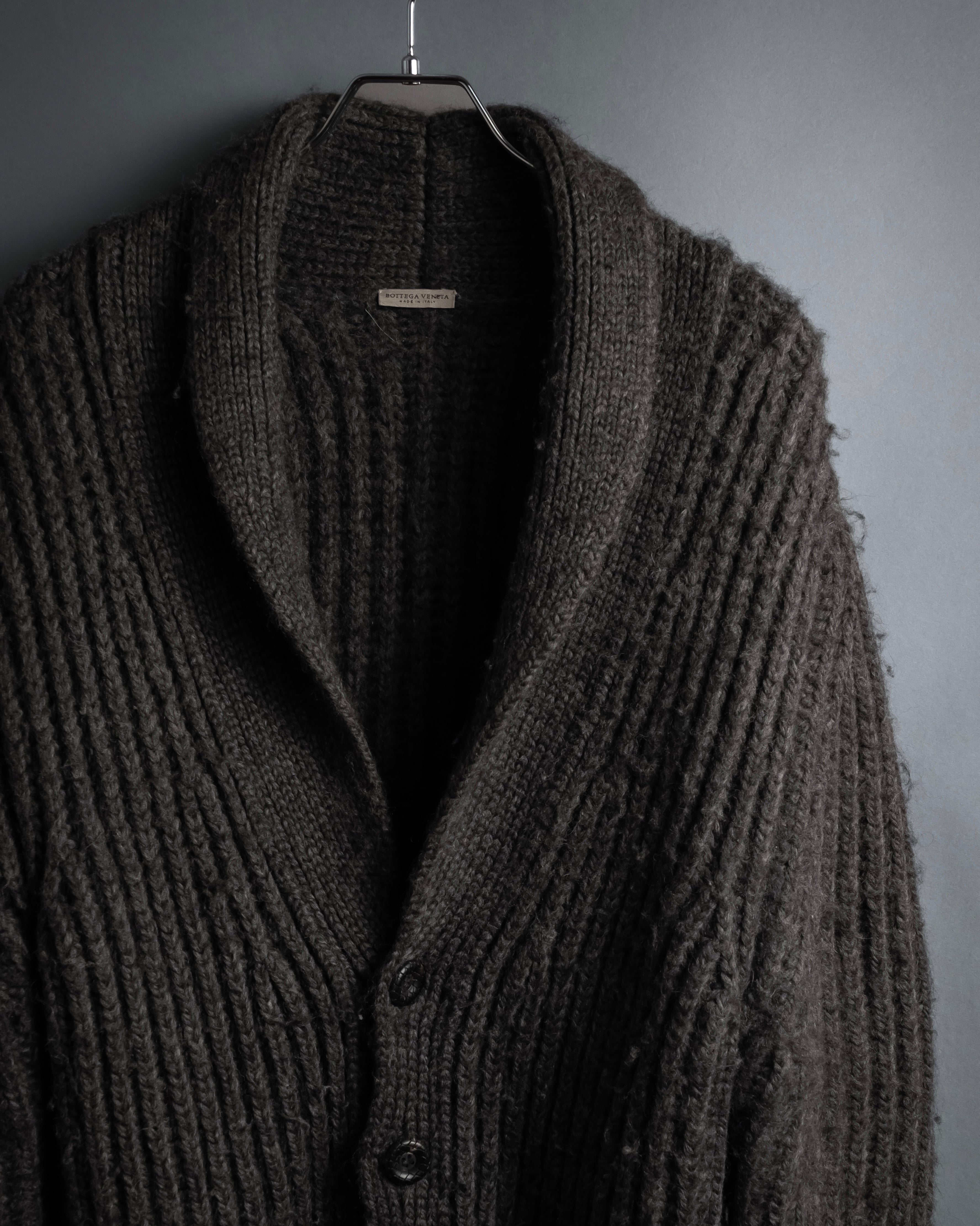 -SPECIAL- "BOTTEGA VENETA"
00's-10's Thomas Mayer period shawl collar cardigan