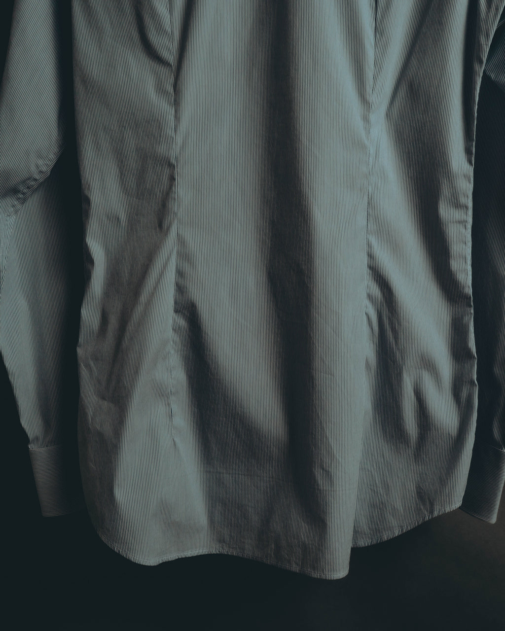 “PRADA” 2010’s fine striped slim-fit shirt
