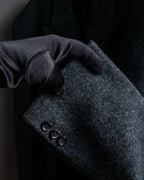 "COMME des GARCONS HOMME PLUS" Structured cut double-breasted tailored jacket