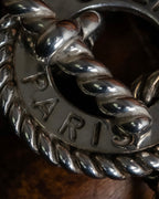 "CELINE" Rope twist design silver bracelet