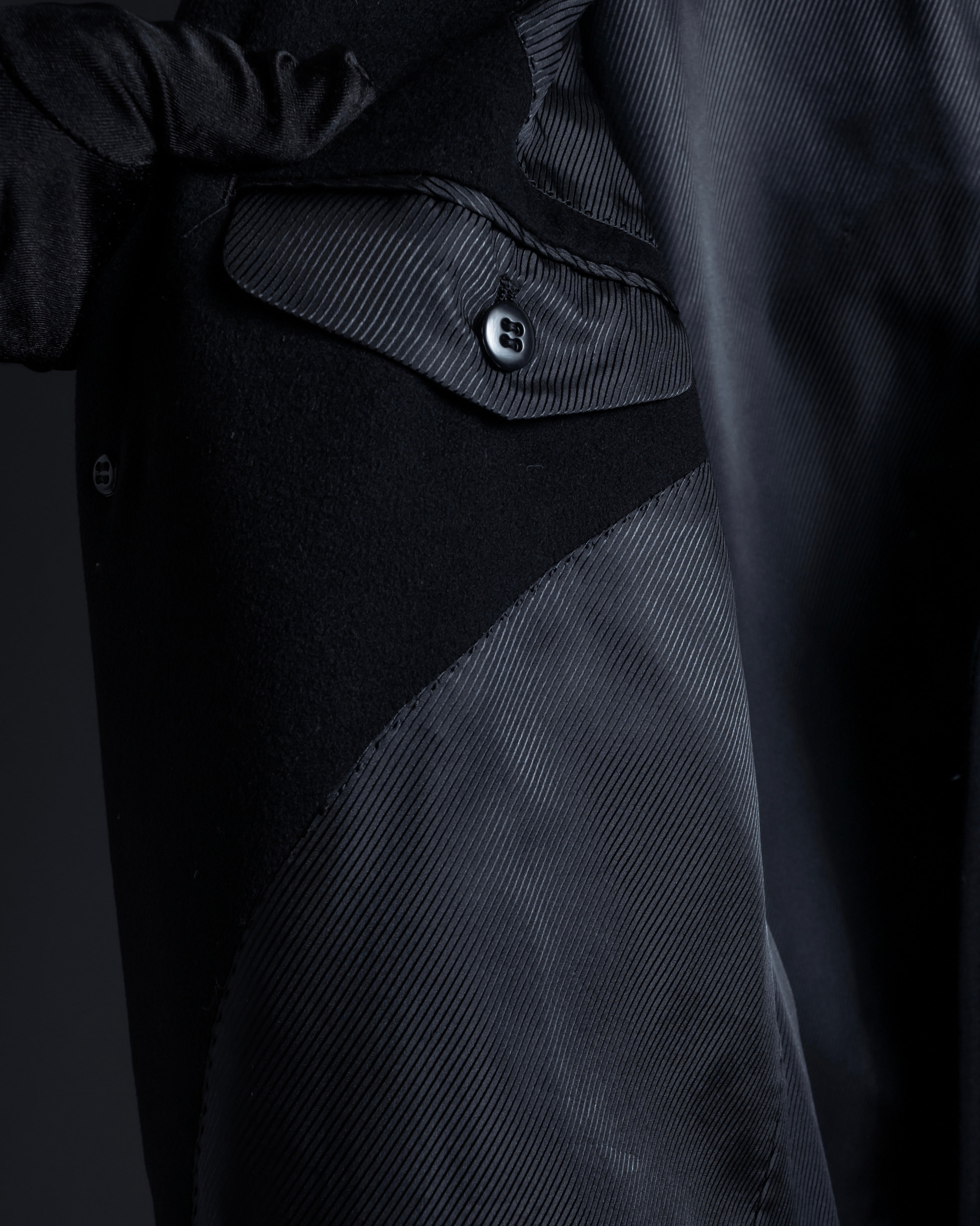 "Ermenegildo Zegna" Drapey finish 100% cashmere cloth chester coat