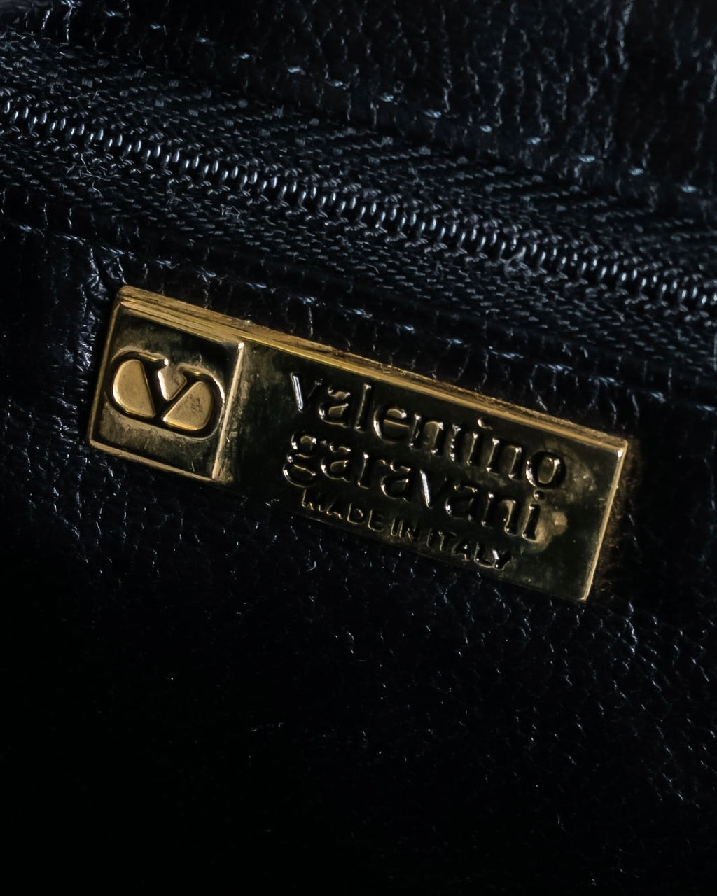 "VALENTINO" Gathered design rounded silhouette shoulder bag