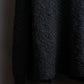 "YVES SAINT LAURENT" Ribbon design stand collar low gauge cardigan