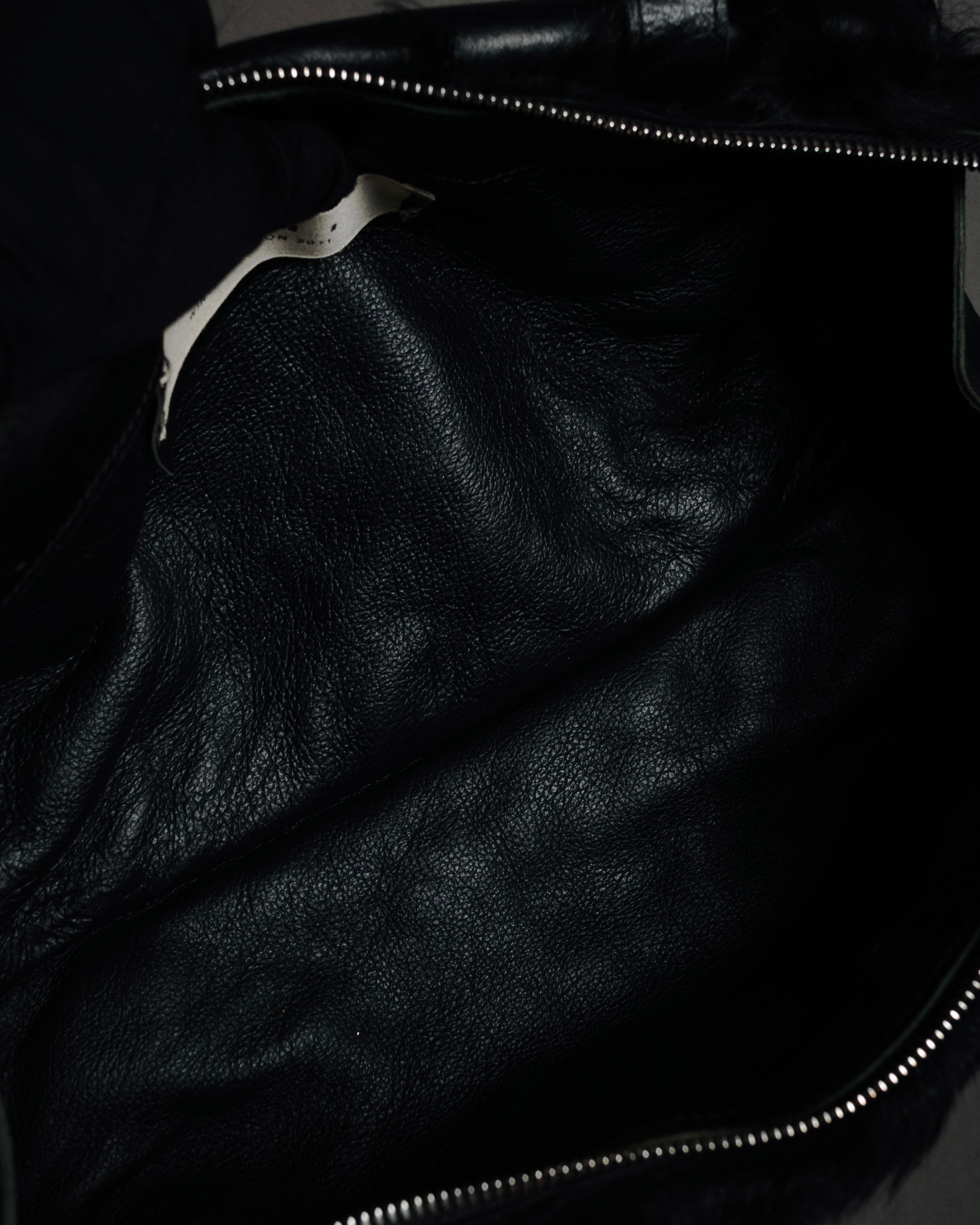 "MARNI" 2011 winter edition shearling fur shoulder bag