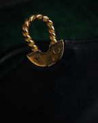 –SPECIAL– “HERMES” 50’s-60’s Escale box calf top handle bag