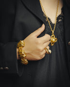 -SPECIAL- “TOM FORD” 2023-24 Moon nugget sculptural toggle bracelet
