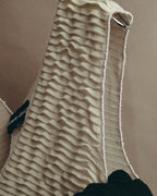 “GIORGIO ARMANI” 2000’s Textured wave knit vest