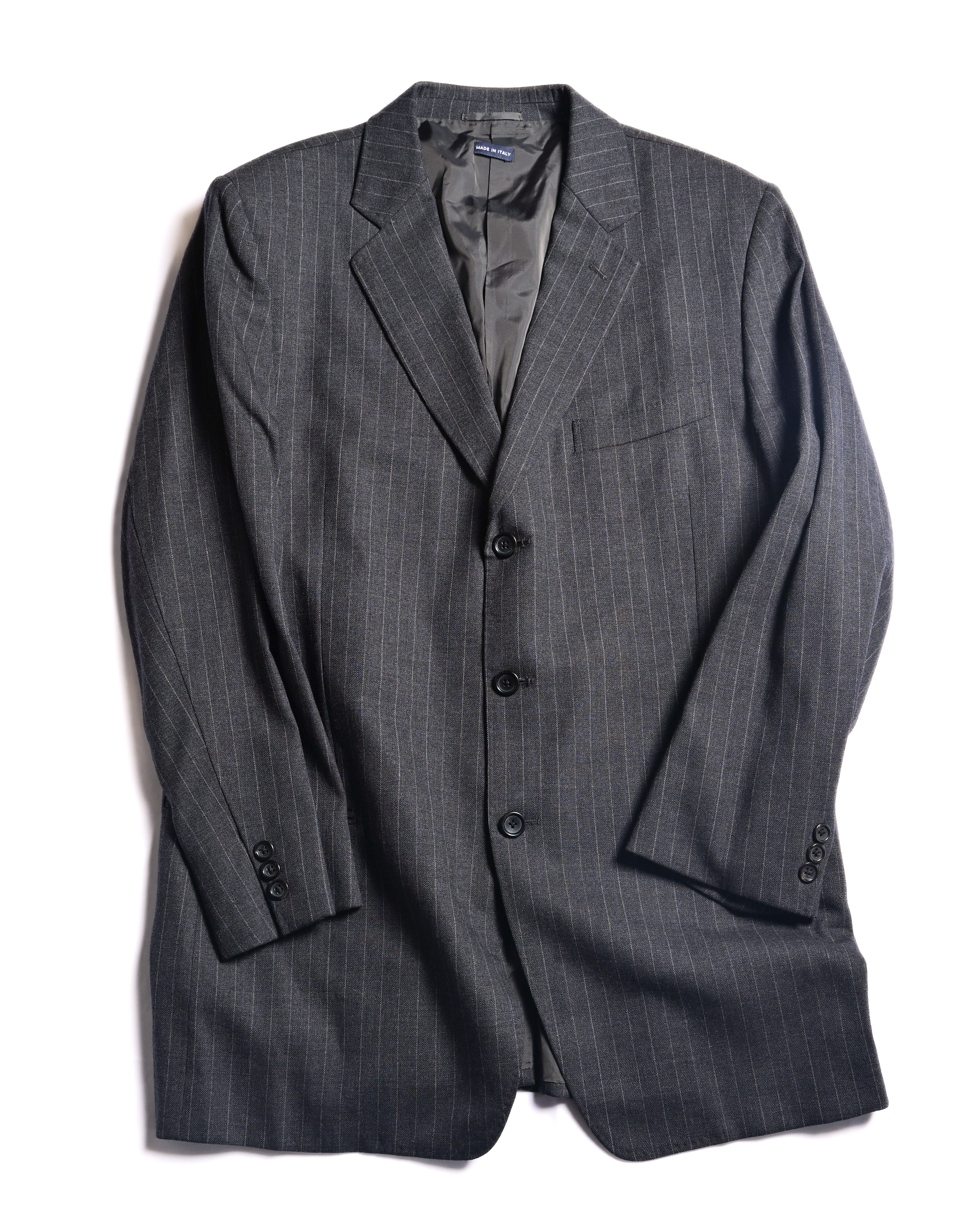 GIORGIO ARMANI/ Oversized Stripe Single Breasted 3B Tailored