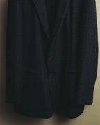 "BOTTEGA VENETA"  Late 90's-early 00's textured tailored short coat