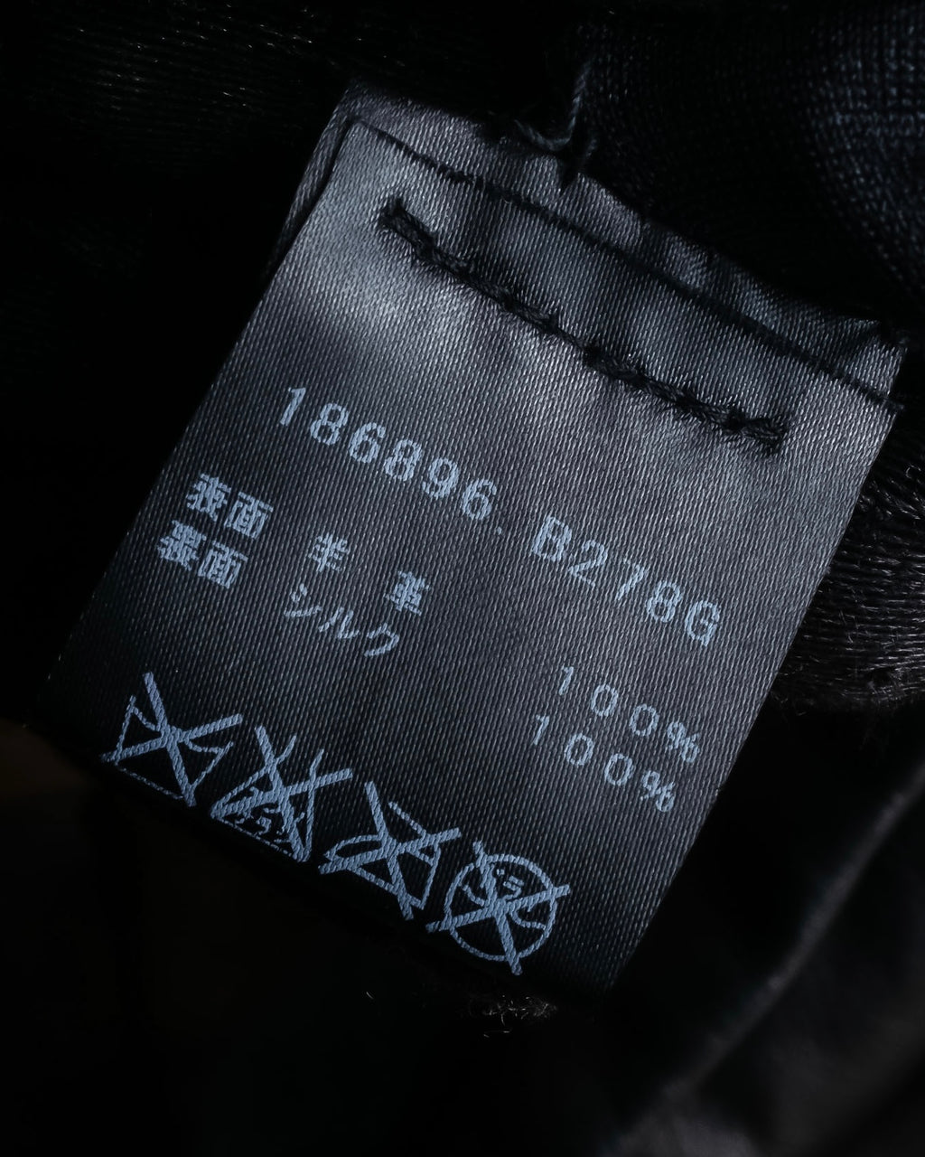 "GUCCI" Gold metal button design long leather gloves