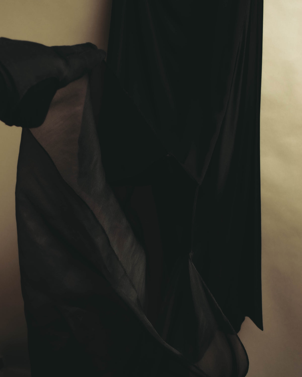 -SPECIAL- "FERRAGAMO" 2020's Sculpturally draped asymmetric maxi dress