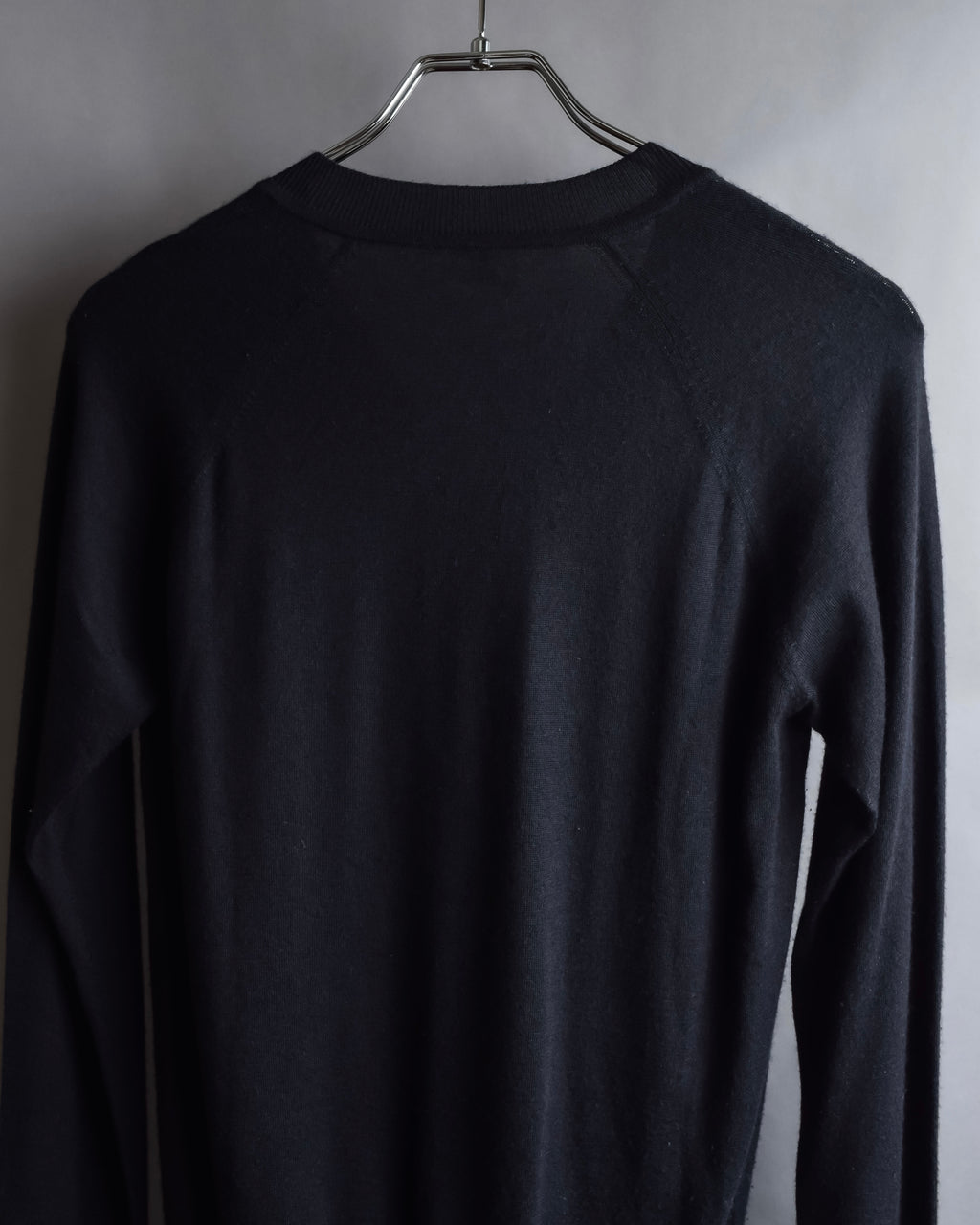 "HERMES" Cashmere silk blend V-neck knit