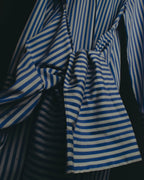 “JIL SANDER” 2018-2023 oversized striped cotton shirt dress