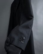 "ARMANI COLLEZIONI" Notched drape classically tailored jacket