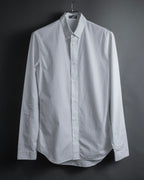"DIOR HOMME" 00's Edith Slimane design sophisticated white shirt