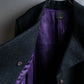 "FENDI" Snap button detail belted trench coat