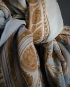 “Christian Dior” 80’s-90’s Classical cornucopia silk scarf