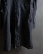 "COMME des GARCONS COMME des GARCONS" Stitchwork placket cut line coat