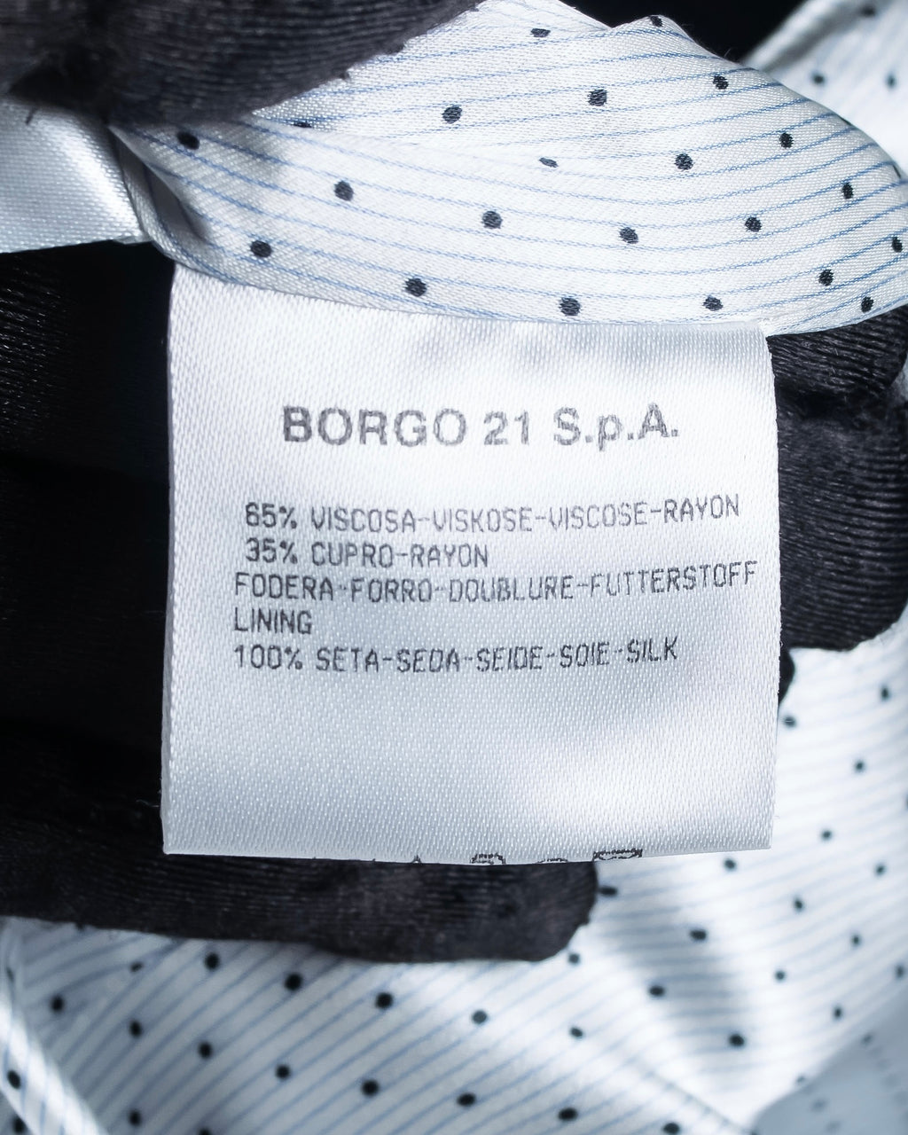 "GIORGIO ARMANI" Beautiful shape velour tailored jacket