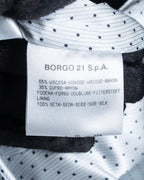 "GIORGIO ARMANI" Beautiful shape velour tailored jacket