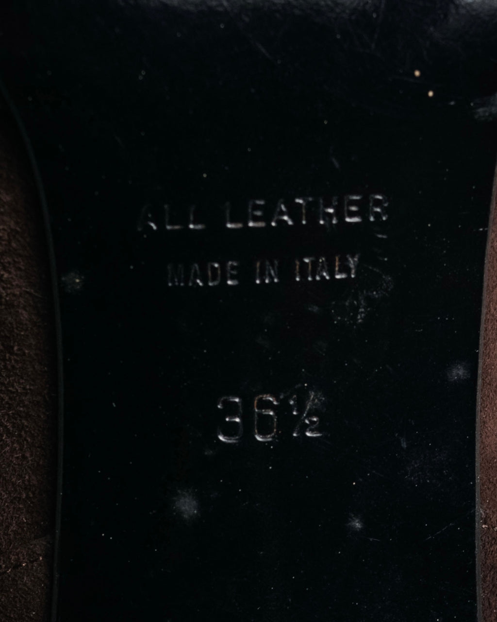 “Yves Saint Laurent” 90’s-00’s Suede ribbon lace-up pumps